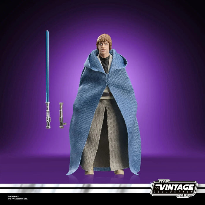 Luuke Skywalker Star Wars The Vintage Collection Action Figure Hasbro New 3.75 inch Kenner with cape and lightsabers