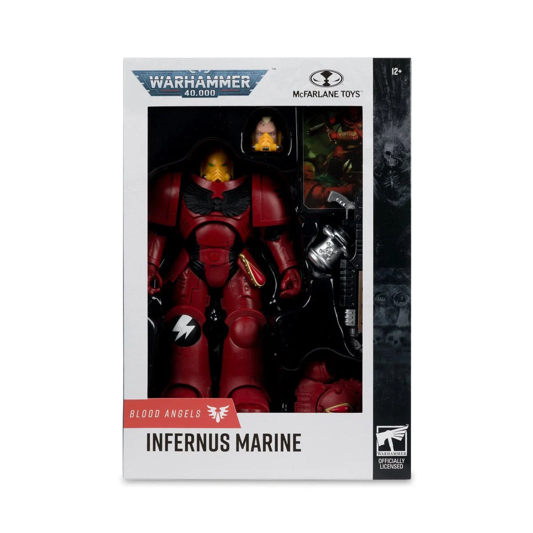 Infernus Marine Blood Angels 7" McFarlane Action Figure Wave 13 by McFarlane Toys in boxed packaging