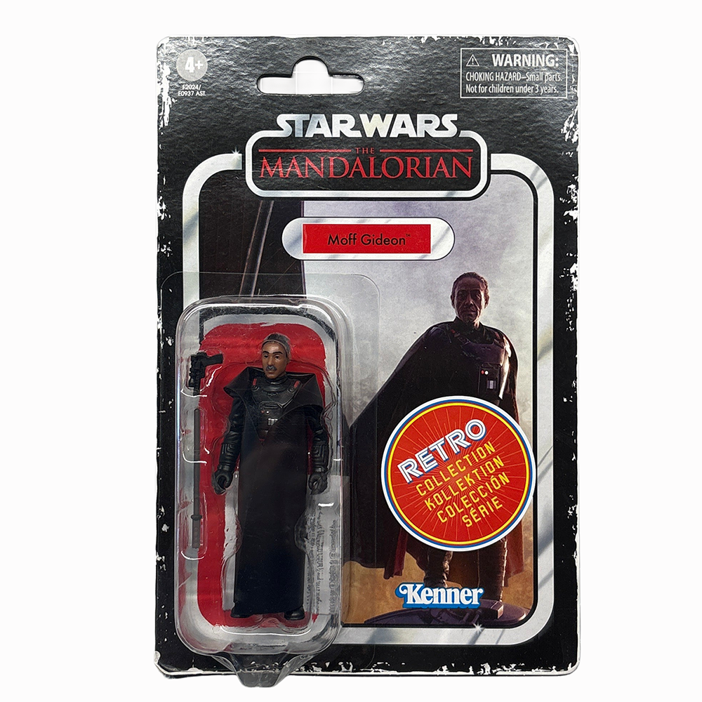 Moff Gideon Star Wars Retro Collection Action Figure in case MANDO Kenner collectible in package