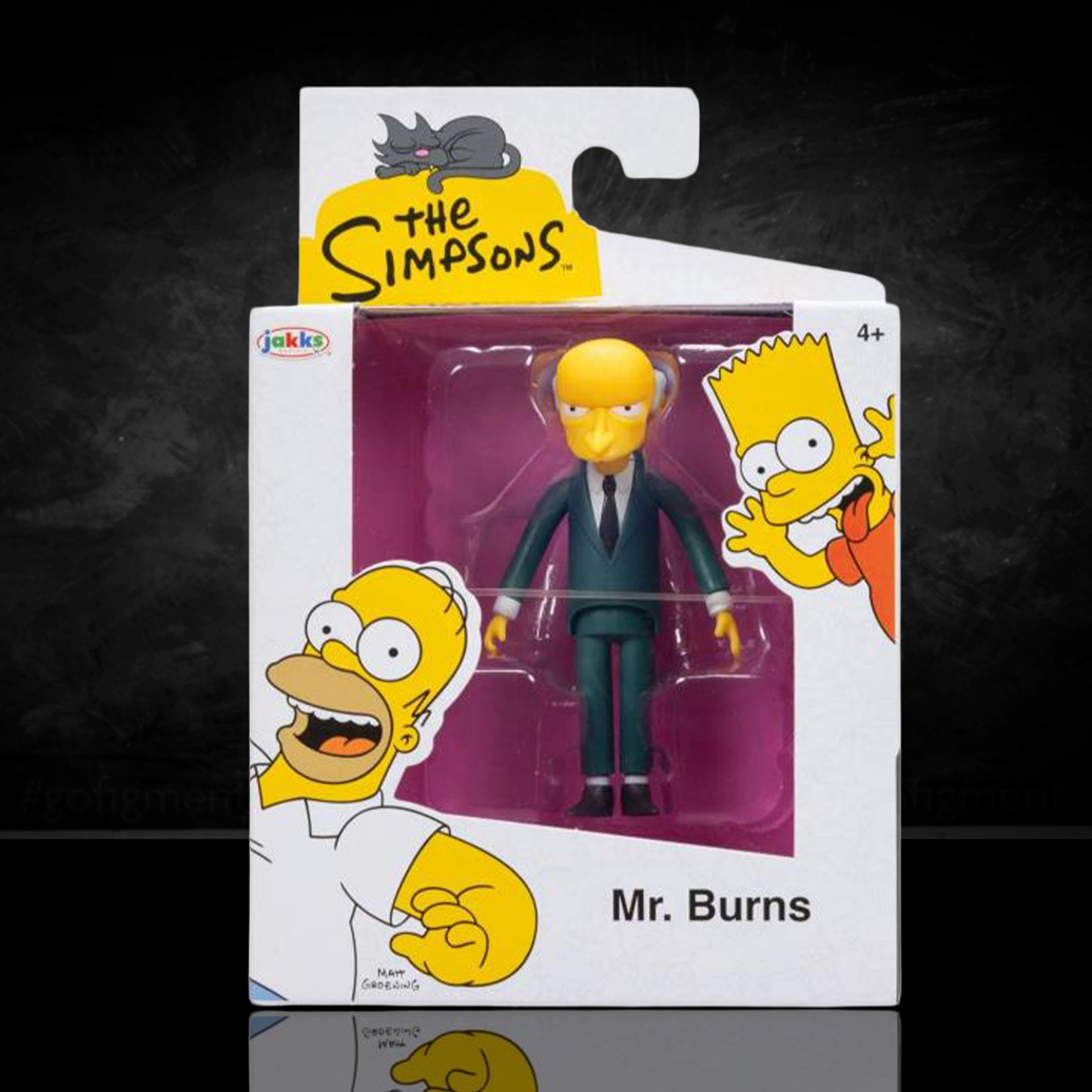 Image of Mr Burns Action Figure