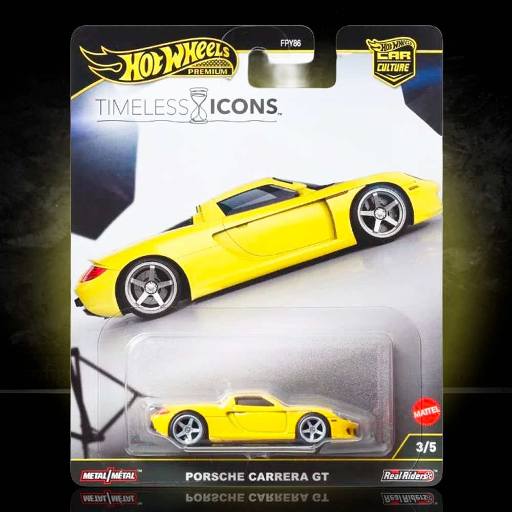 Hot Wheels Premium Car Culture Timeless Icons Porsche Carrera GT 1:64