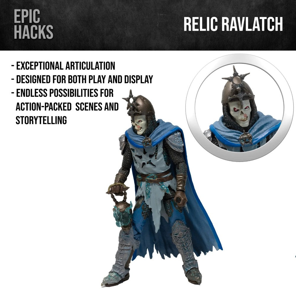 Relic Ravlatch Court of the Dead Action Figure - 1:18 Scale (4.5")