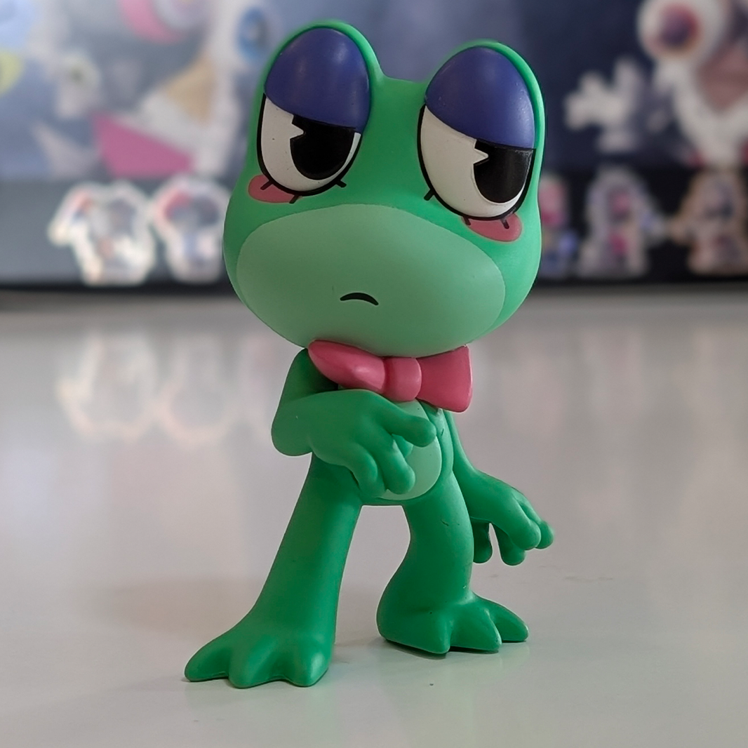 Ribbit - 4 inch Action Figure (The Digital Circus) by Glitch Productions green frog collectible figure