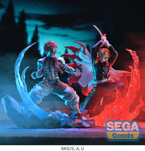 Sega XrossLink Anime Demon Slayer: Akaza Statue - Authentic