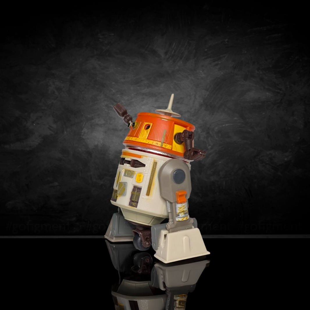 Chopper Droid Star Wars Action Figure 1:18 Scale LOOSE