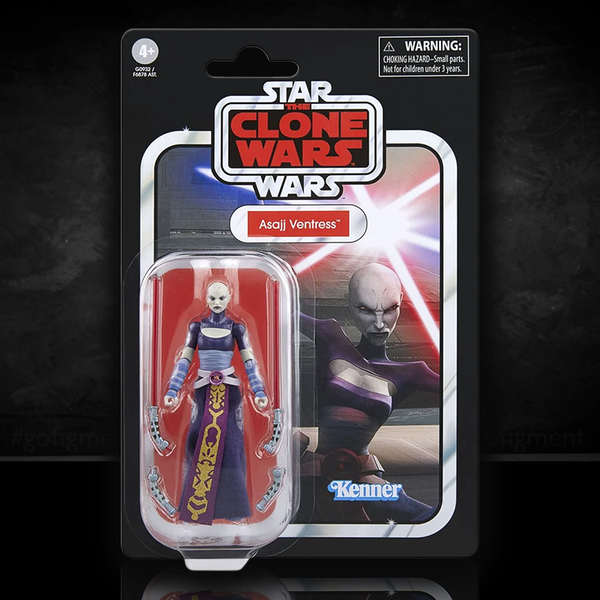 Image of Asajj Ventress Action Figure Star Wars Vintage Collection VC-364 NEW