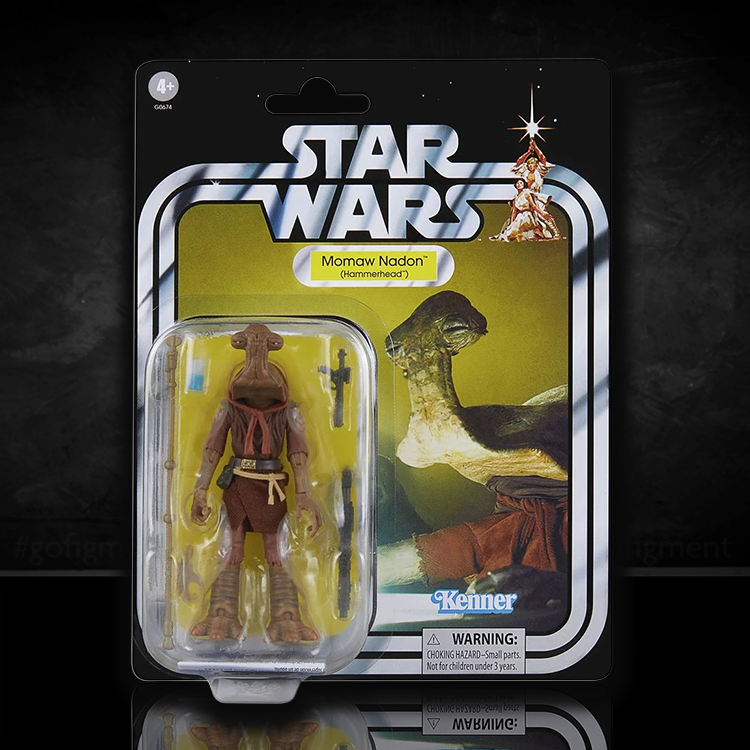 Image of Momaw Nadon "Hammerhed" Action Figure Star Wars Vintage Collection VC-362 NEW