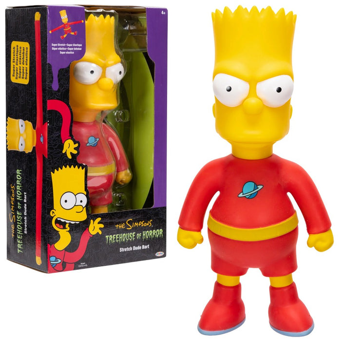 Stretch Dude Bart 10" JAKKS Pacific Stretchy Feature Plush Figure in original packaging