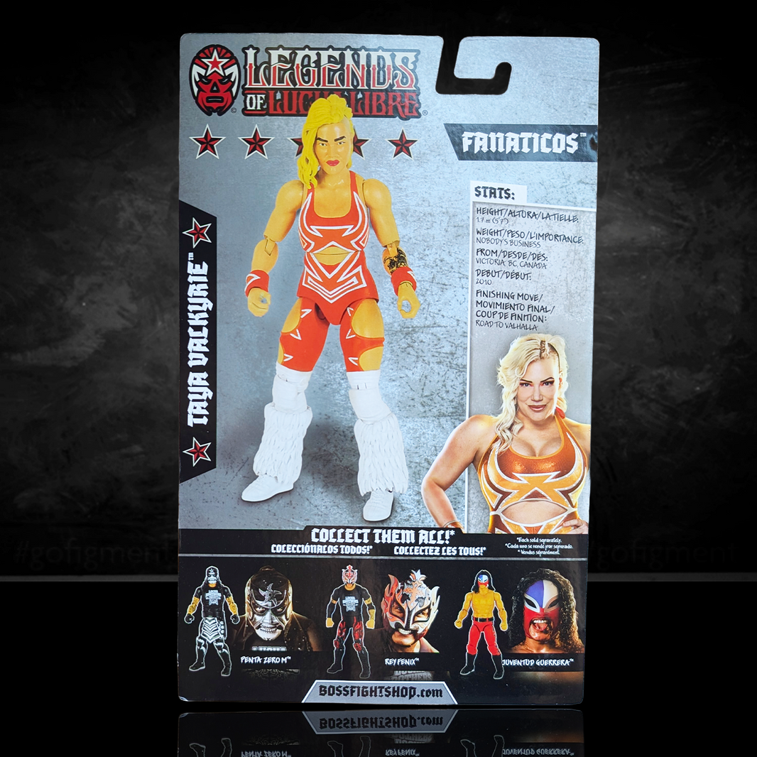 Taya Valkyrie Legends of Lucha Libre Premium 6" Action Figure (1:12 Scale) – Wave 2 Collector Edition
