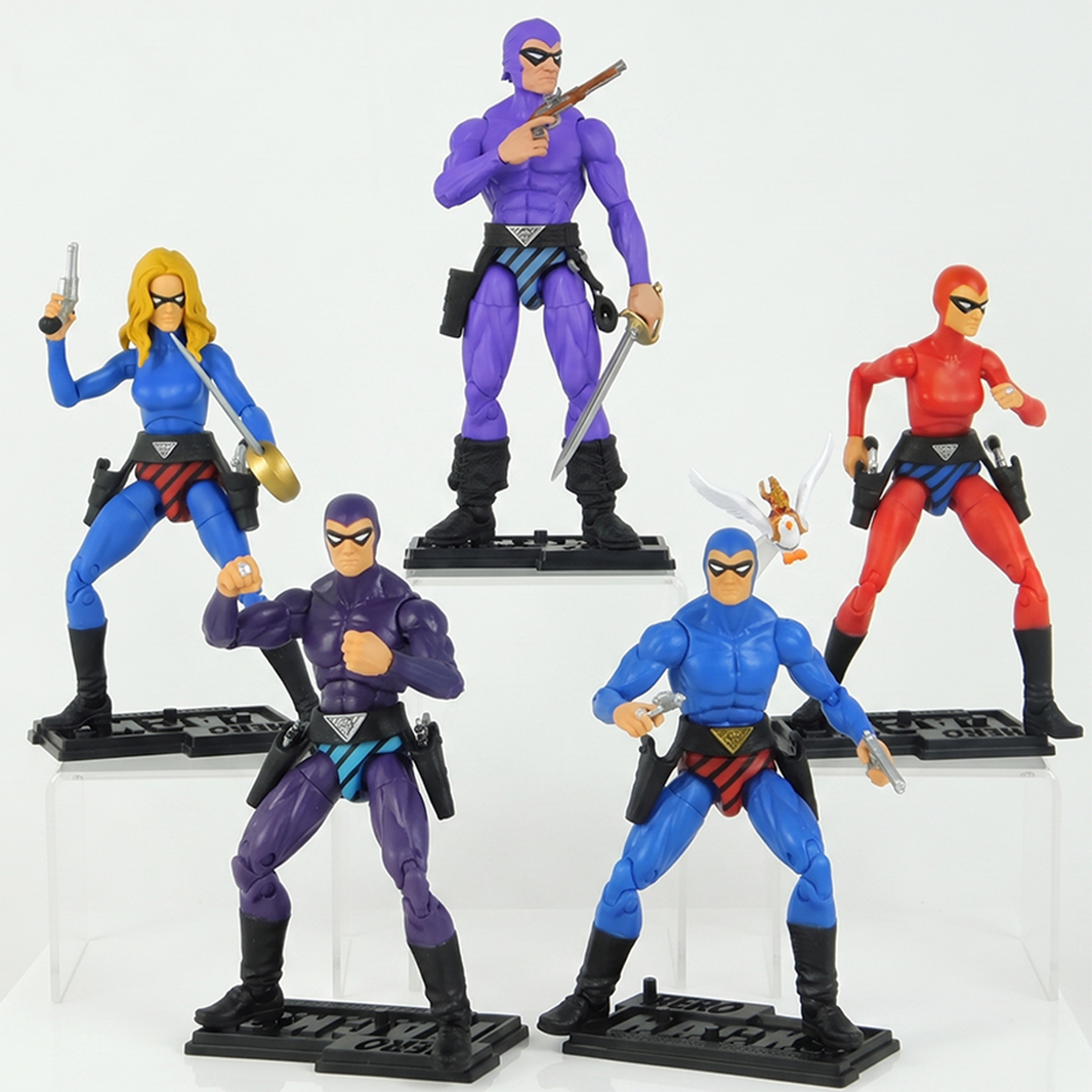 The Phantom Hero H.A.C.K.S. 5 PACK BUNDLE Phantom Series Action Figure