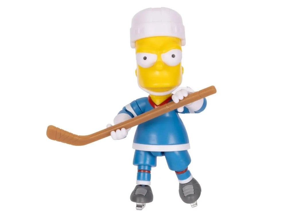 The Simpsons Bart Simpson (Hockey) 5-Inch Scale Action Figure