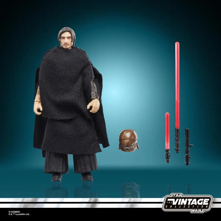 Star Wars Vintage Collection The Stranger (Qimir) Action Figure (VC382) by Kenner with cloak and red lightsabers