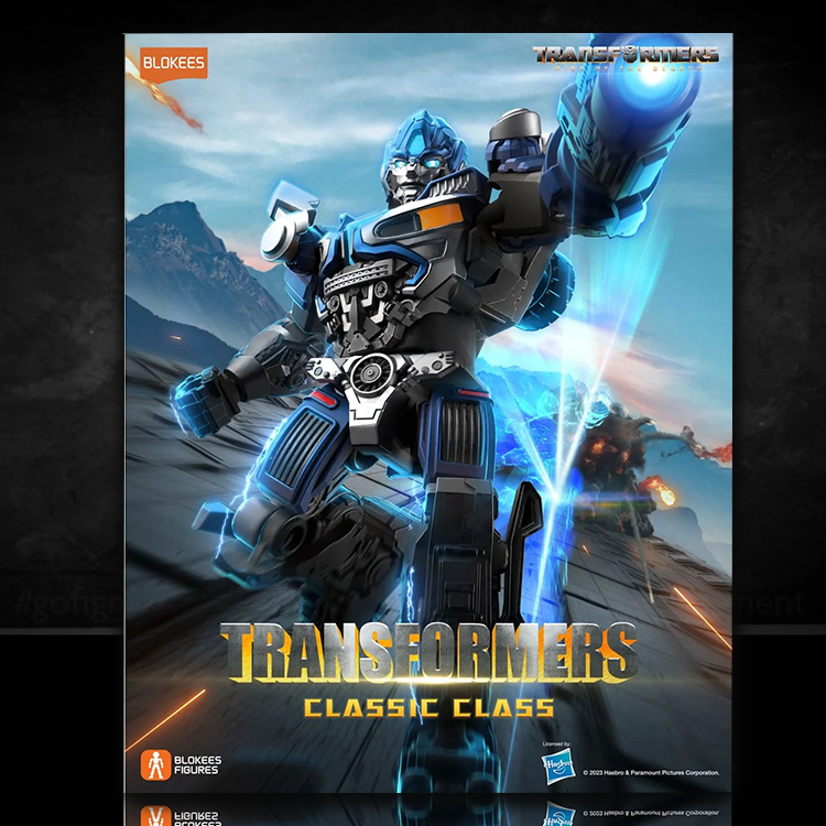 Image of Transformers Classic Class Mirage Blokees Model Kit