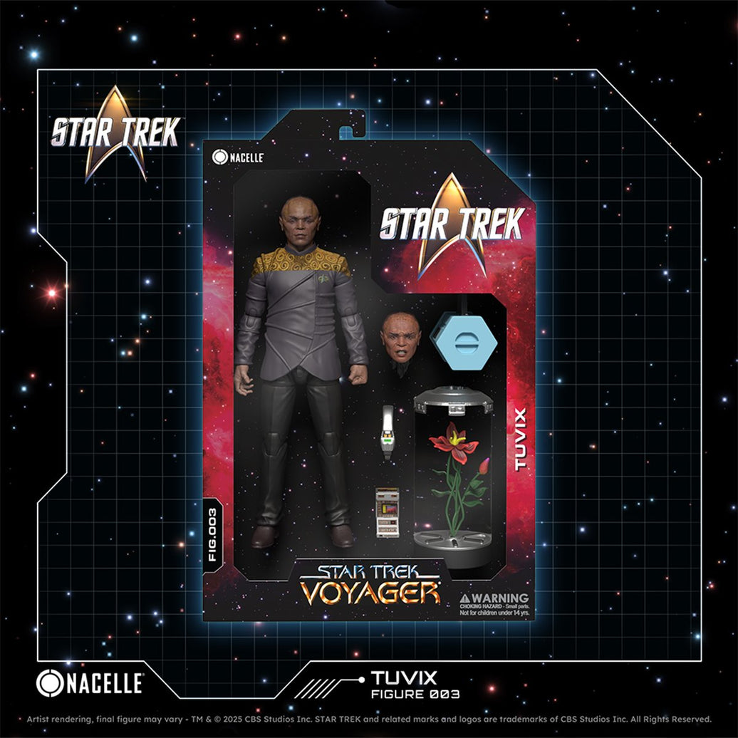 Image of Tuvix 7" Star Trek: Voyager Nacelle Premium Action Figure Collectible