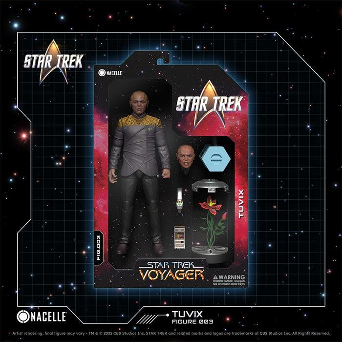 Image of Tuvix 7" Star Trek: Voyager Nacelle Premium Action Figure Collectible
