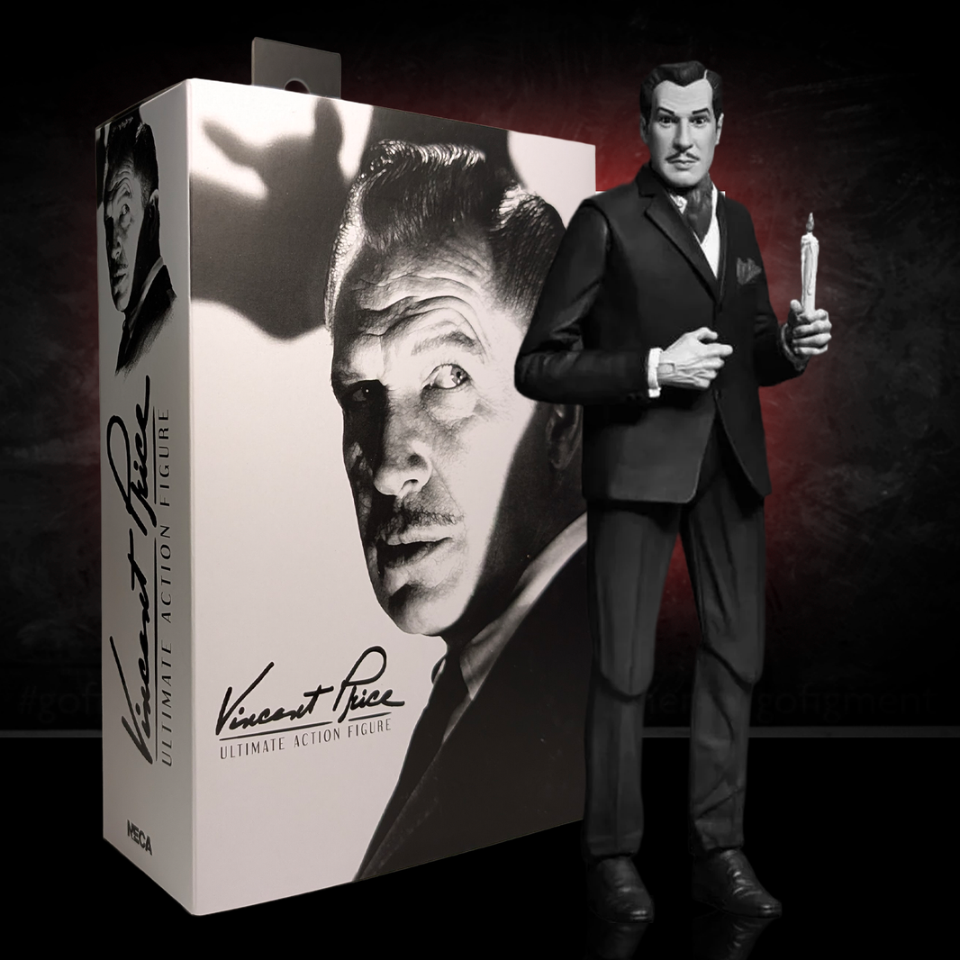 Vincent Price - Ultimate Silver Screen Edition B&W NECA 7-Inch Action Figure