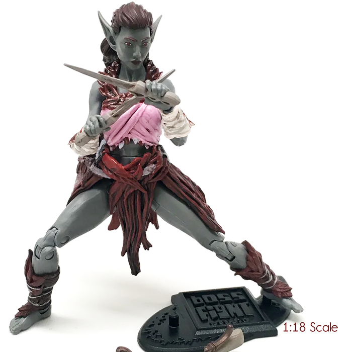 Cerisier Sakura Elven Assassin -Vitruvian H.A.C.K.S. 1:18 Scale Action Figure by Boss Fight Studio Llc