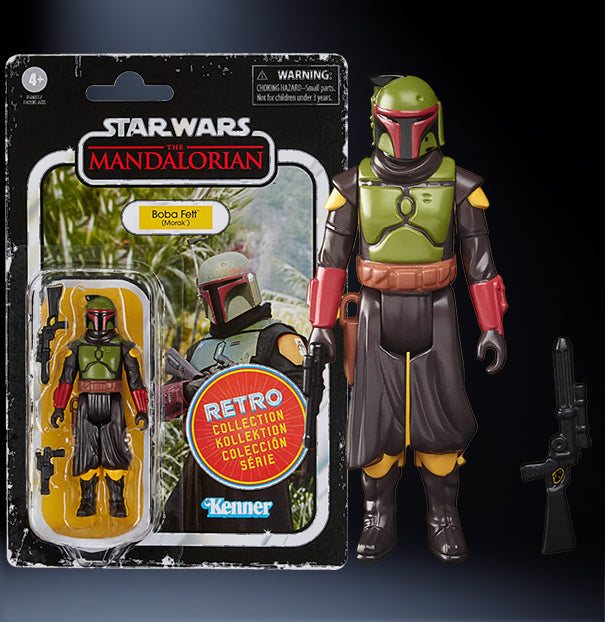 Boba Fett (Morak) Star Wars Retro Collection Action Figure 1:18 Scale MANDO image 0
