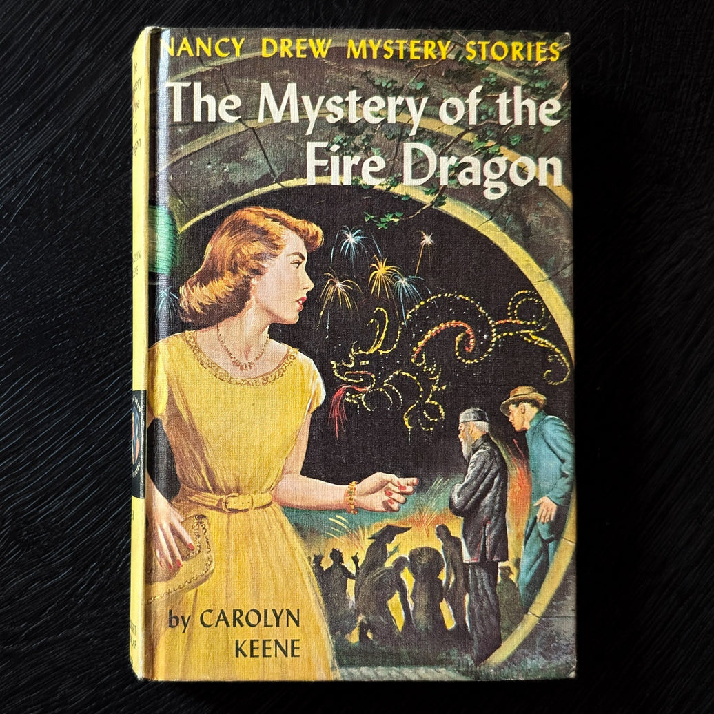 38 The Mystery of the Fire Dragon Nancy Drew Mystery Books -1961 image 0