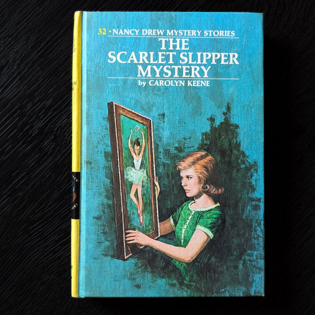 32 The Scarlet Slipper Mystery Nancy Drew Mystery Books -1954/1974 image 0