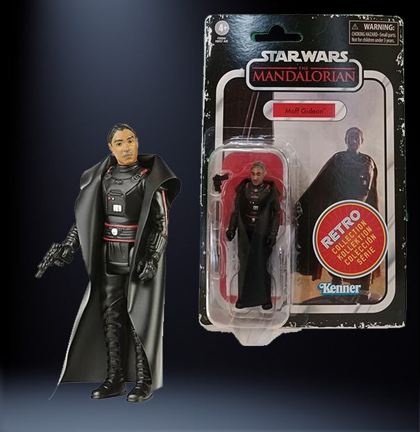 Moff Gideon Star Wars Retro Collection Action Figure 1:18 Scale MANDO image 0