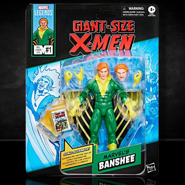Banshee Giant-Size X-Men Marvel Comics-Inspired Action Figure 1:12 Scale image 0