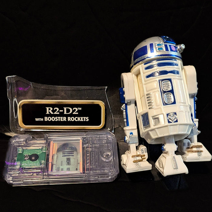 R2-D2 Star Wars 1998 "Boosters" Astromech Droid 3.75 Action Figure image 0