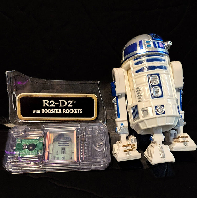 R2-D2 Star Wars 1998 "Boosters" Astromech Droid 3.75 Action Figure image 0