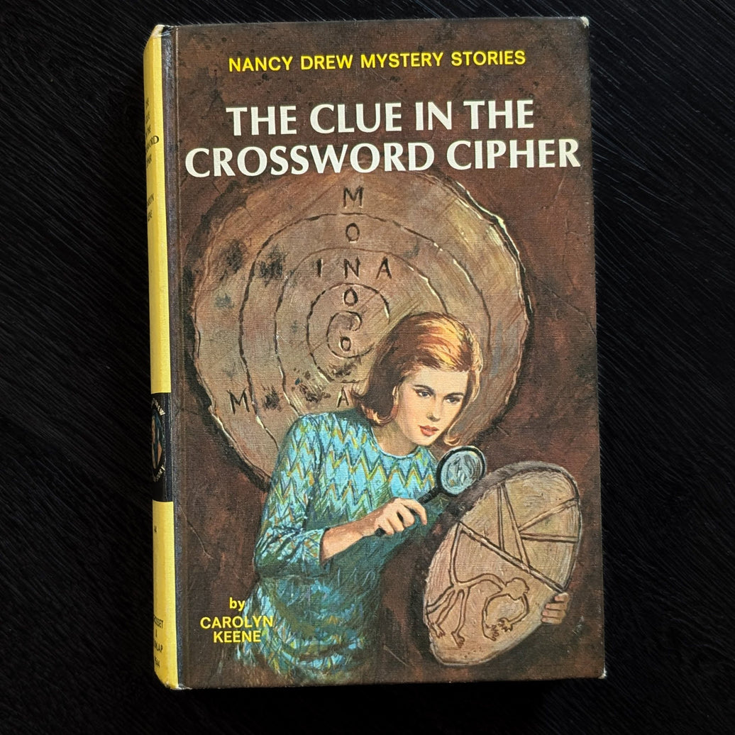 44 The Clue in the Crossword Cipher Nancy Drew Mystery Books -1967 image 0