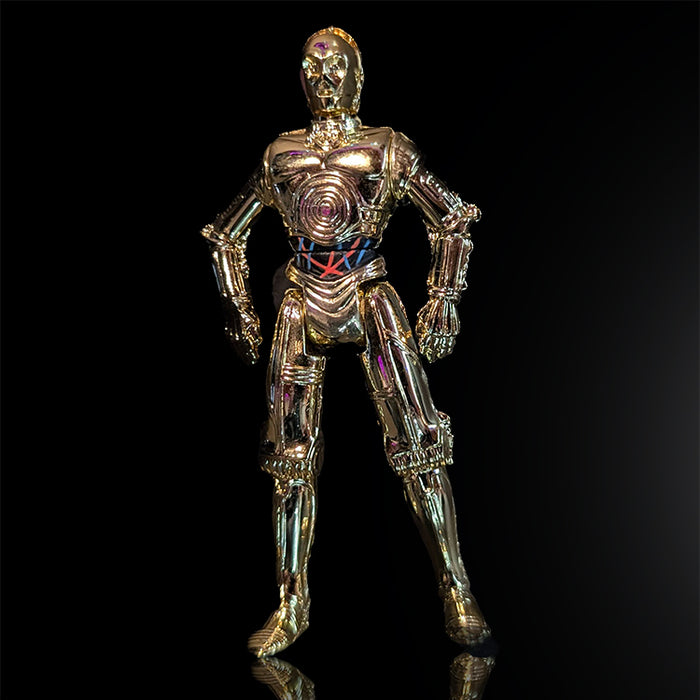 C-3PO 1995 Star Wars Action Figure Power of the Force 3.75 Action Figure image 0