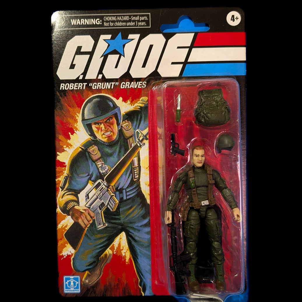 GI Joe Robert "Grunt" Graves (O-Ring) Action Figure Hasbro image 0