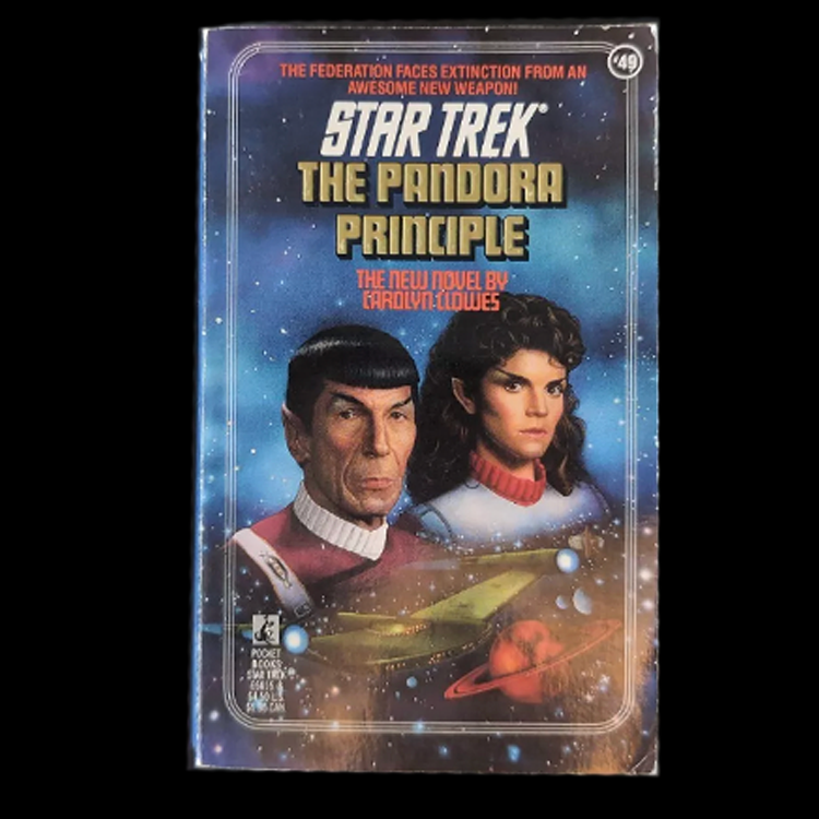49 The Pandora Principle Star Trek The Original Series Paperback Book image 0