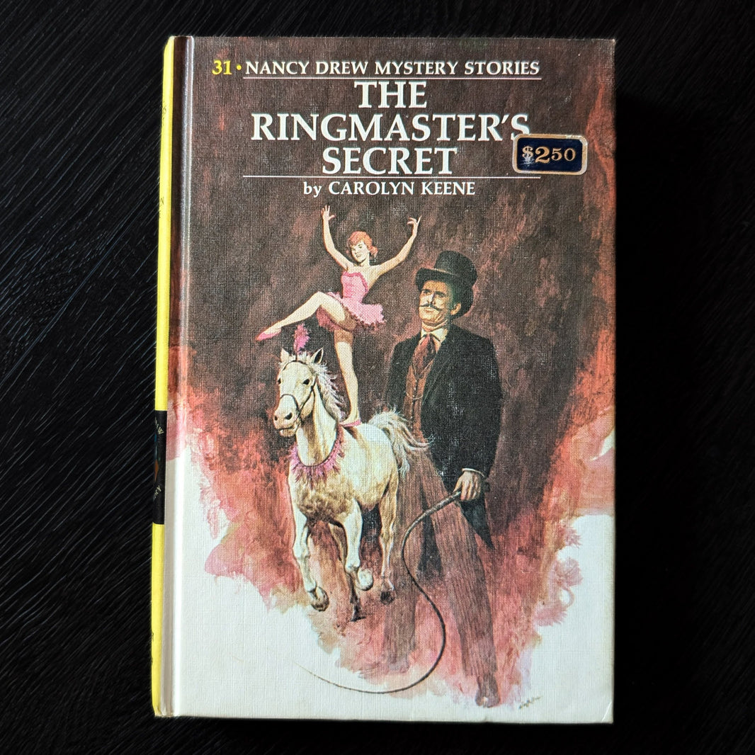31 The Ringmaster's Secret Nancy Drew Book -1953/1974 Yellow Number image 0