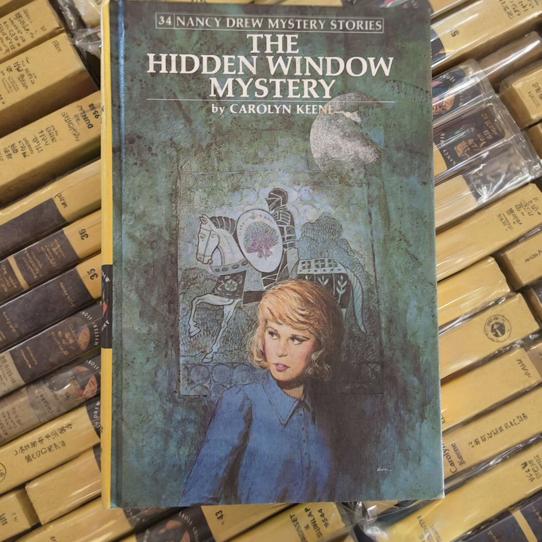 34 The Hidden Window Mystery Nancy Drew Book vintage edition by Carolyn Keene Grosset & Dunlap, Inc.