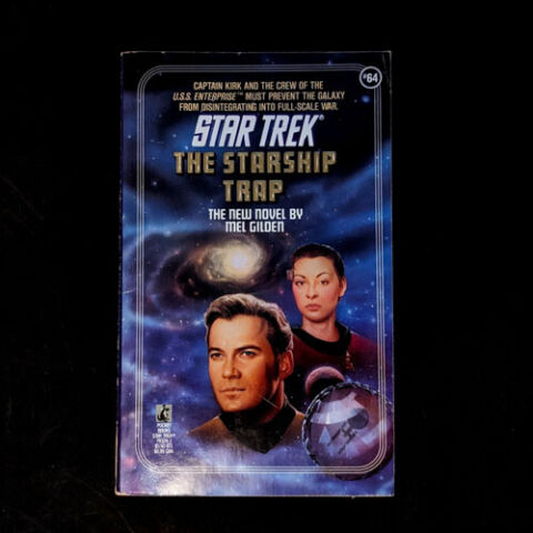 64 The Starship Trap Star Trek The Original Series Paperback Book image 0