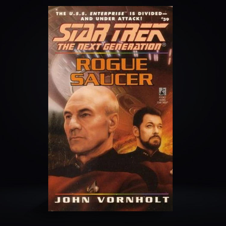 39 Rogue Saucer Star Trek The Next Generation Paperback Book image 0