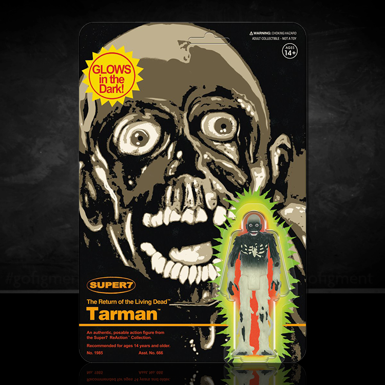 Return of the Living Dead Tarman (Glow in the Dark) 3 3/4-Inch ReAction Figure image 0