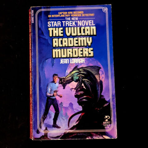 20 The Vulcan Academy Mureders Star Trek The Original Series Paperback Book image 0