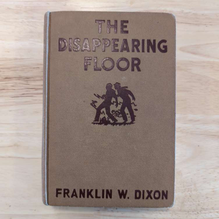 19 The Disappearing Floor (Brown): Vintage Hardy Boys Book A image 0