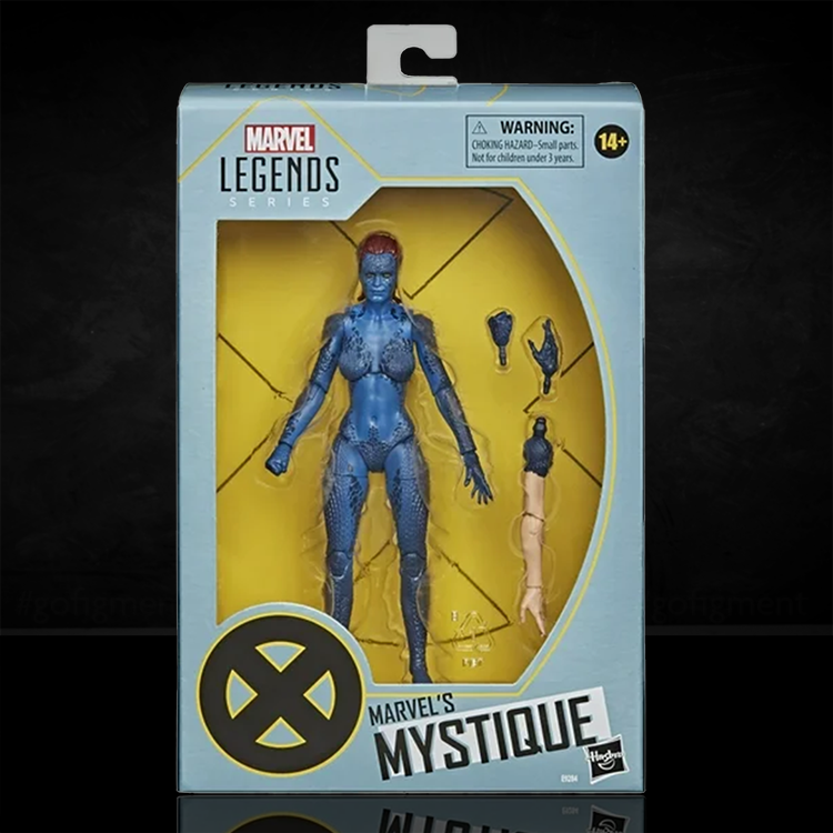 Mystique X-Men Marvel Legends Marrow 6-Inch Action Figure Wave 1 image 0