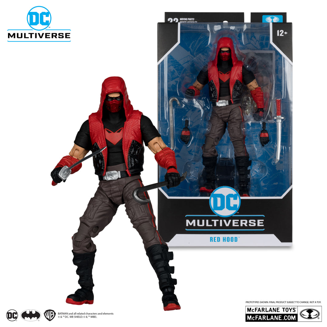Red Hood Dawn of DC Multiverse Action Figure 7" image 0