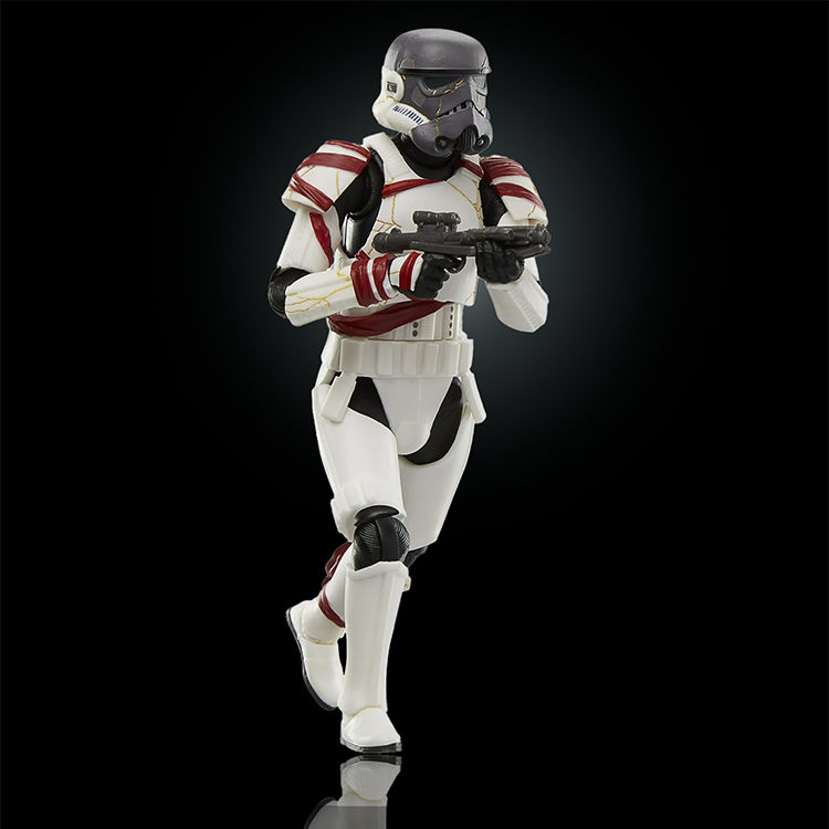Night Trooper Action Figure Star Wars Black Series 1:12 Scale image 0