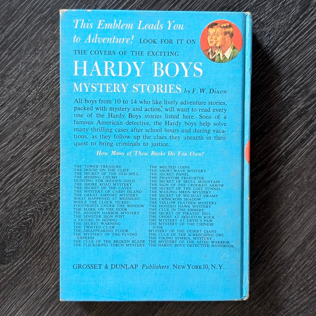 26 The Phantom Freighter (1947): Vintage Hardy Boys Book Blue-Back image 1