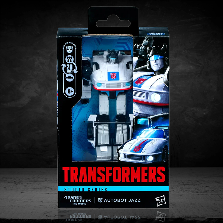 Jazz Autobot Transformers: Studio Series 86 Deluxe Class Action Figure image 0