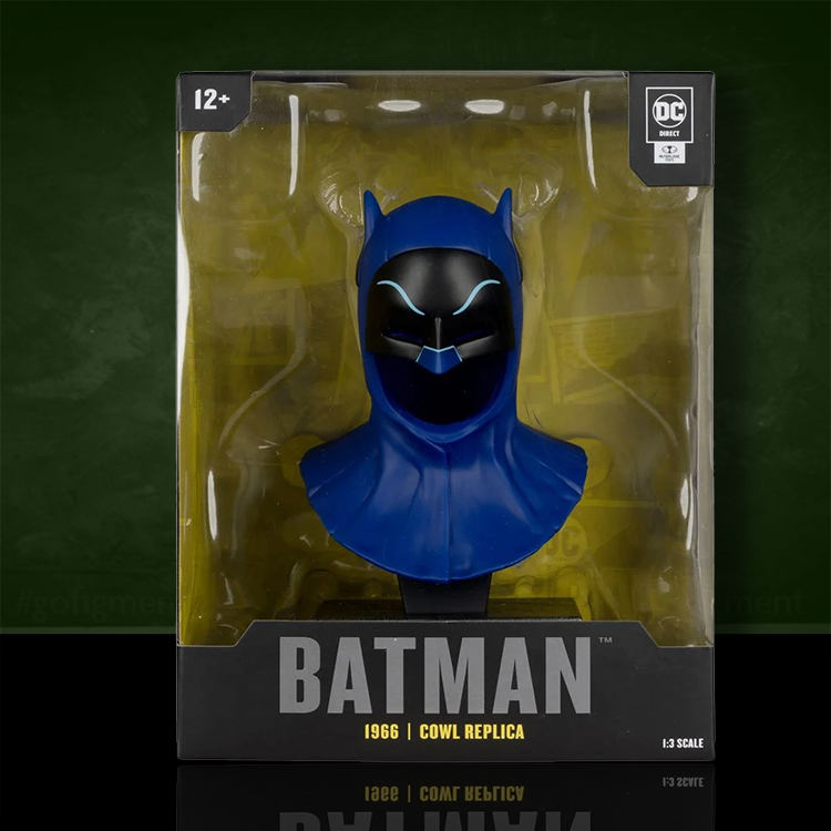 DC Direct Prop Replica Wave 1 Batman 1966 1:3 Scale Cowl image 0