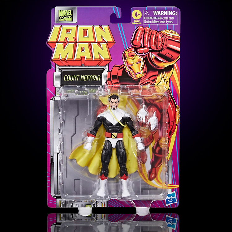 Count Nefaria Marvel Legends 6" Action Figure Hasbro Iron Man image 0