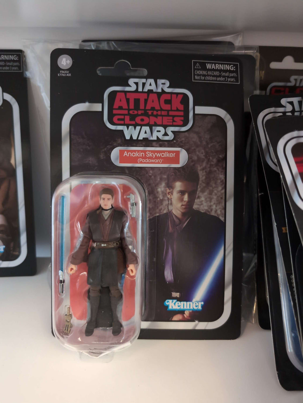 Anakin Skywalker Padawan Star Wars Action Figure Vintage Collection with Kenner branding by Hasbro