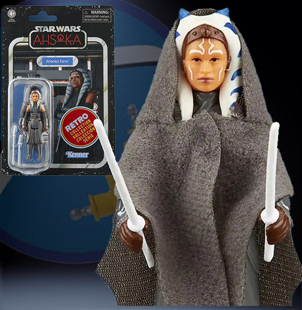 Ahsoka Tano Star Wars Retro Collection Action Figure 1:18 Scale Ahsoka image 0