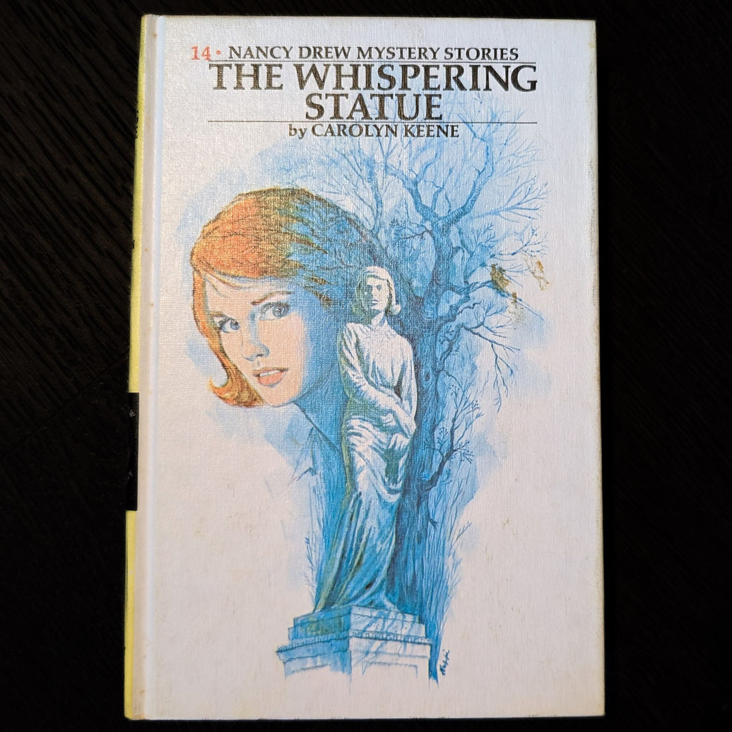 14 The Whispering Statue Nancy Drew Mystery Books -1970-Red Number image 0
