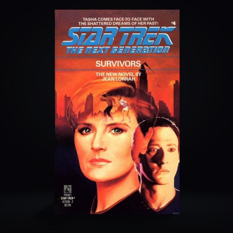 04 Survivors Star Trek The Next Generation Paperback Book image 0